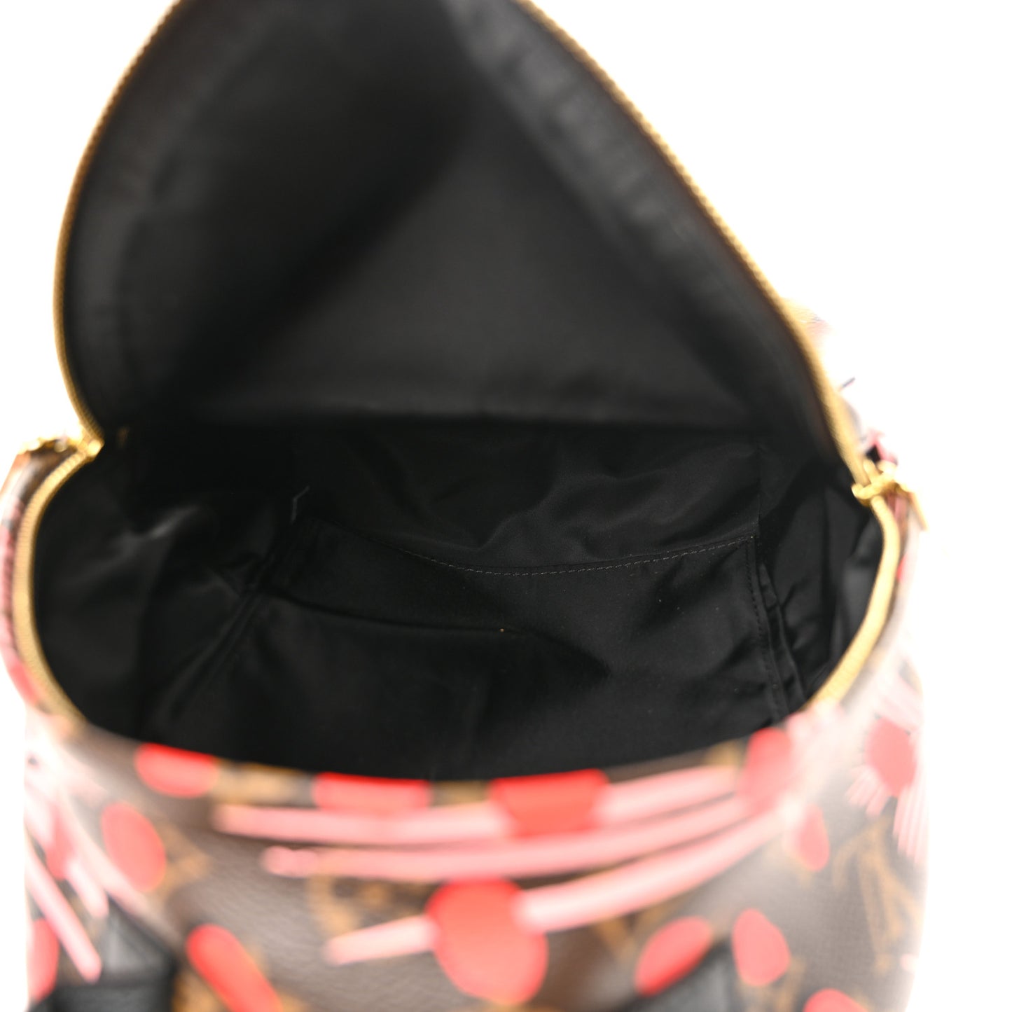 Monogram Jungle Dots Palm Springs Backpack PM Sugar Pink Poppy