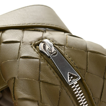 Bottega Veneta Calfskin Intrecciato Travel Pouch Mud 8 of 8