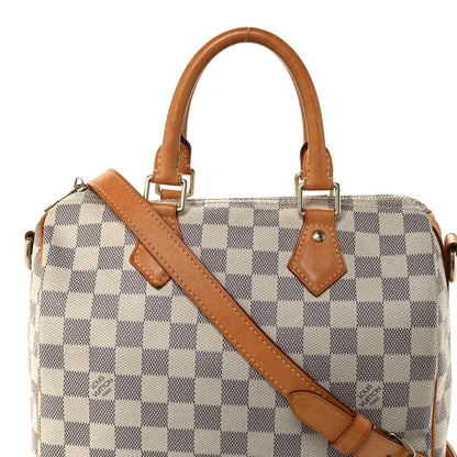 Louis Vuitton Damier Azur Speedy Bandouliere 25 9 of 11