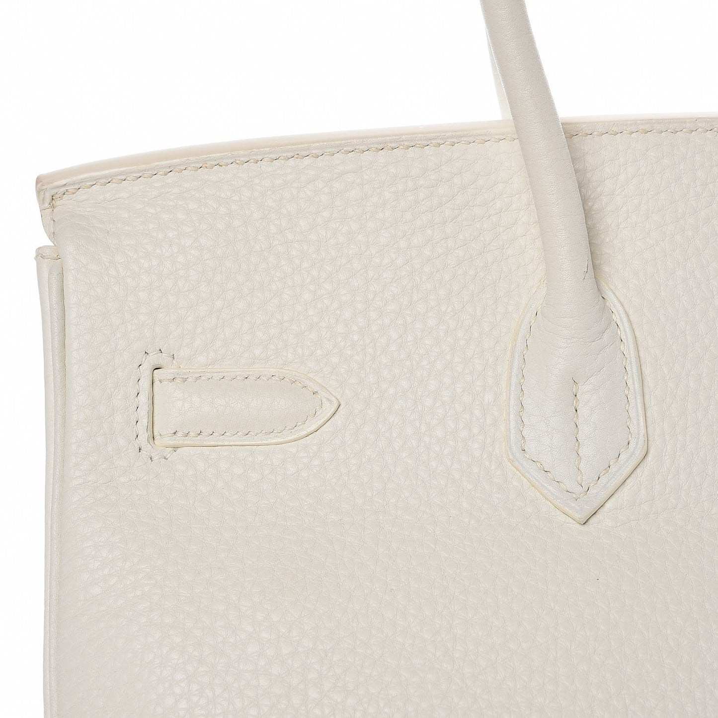 Togo Birkin 35 White