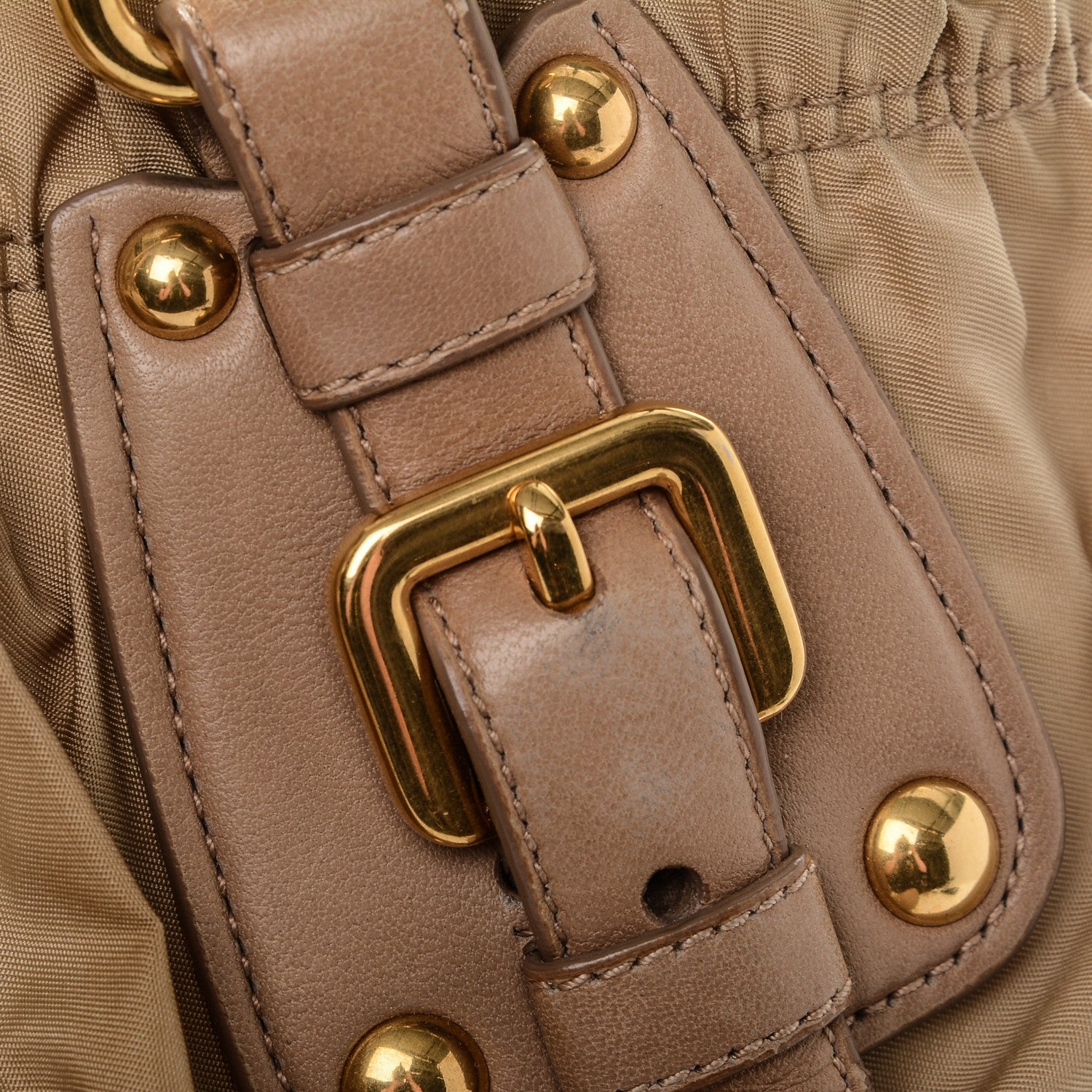 Prada Tessuto Nylon Gaufre Tote Cammello 11 of 11