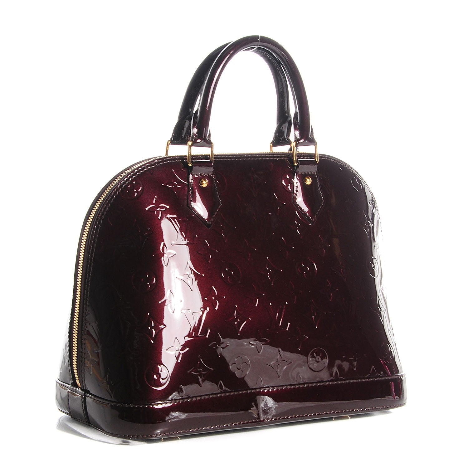 Louis Vuitton Vernis Alma PM Amarante 3 of 7