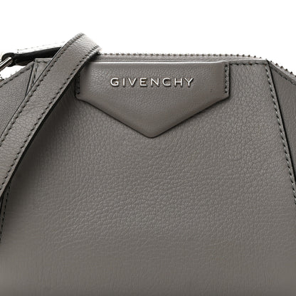 Givenchy Sugar Goatskin Nano Antigona Pearl Grey 8 of 10