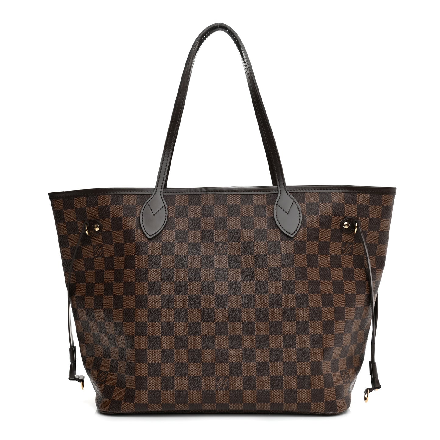 Damier Ebene Neo Neverfull MM Rose Ballerine