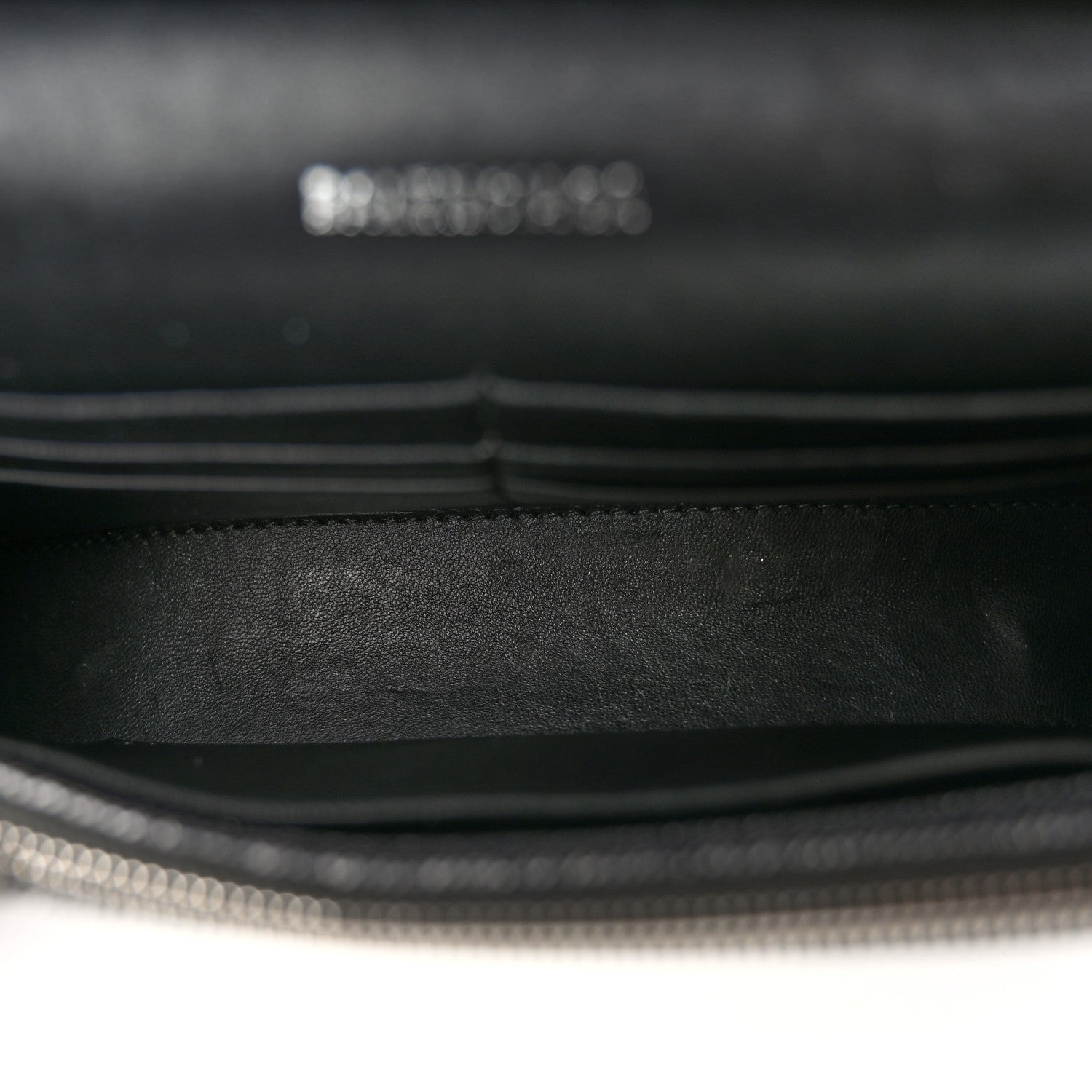 Balenciaga Nappa Denim Printed Hourglass Chain Bag Denim Black 5 of 10