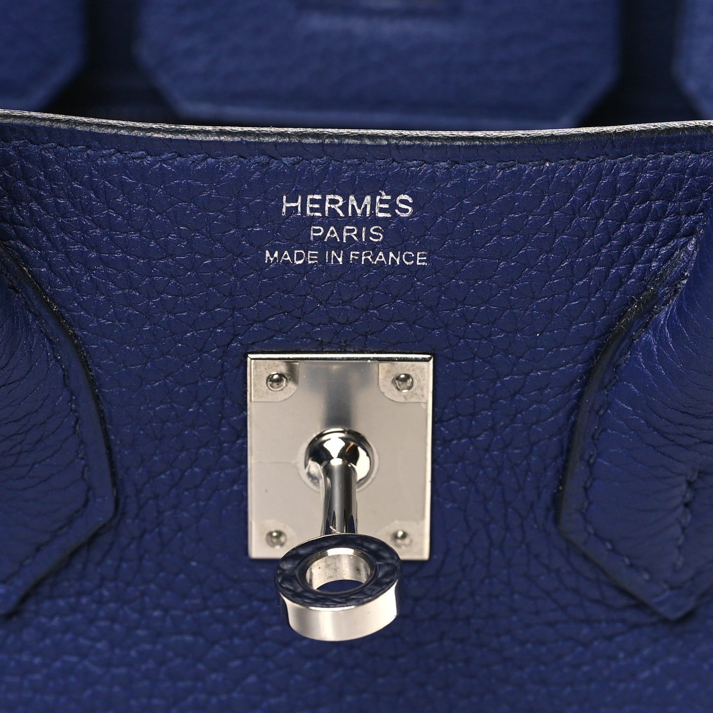 Togo Birkin 25 Bleu Encre