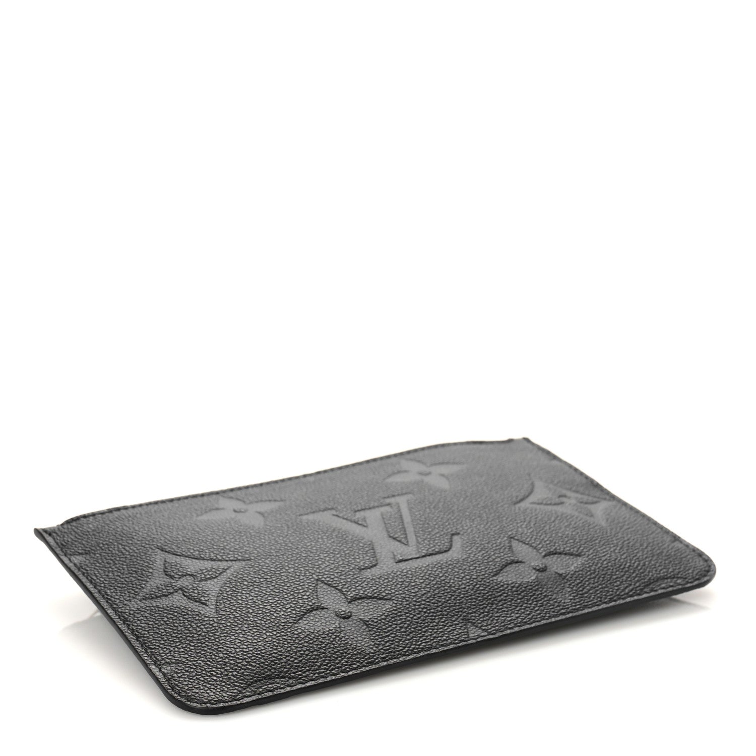 Louis Vuitton Empreinte Monogram Giant Neverfull MM Pochette Black 4 of 8