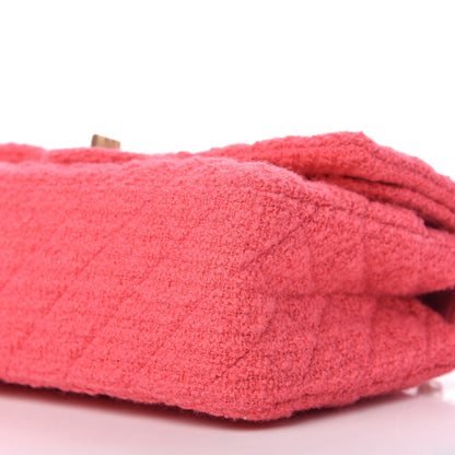 Chanel Wool Tweed Quilted 2.55 Reissue 225 Flap Pink 7 of 10