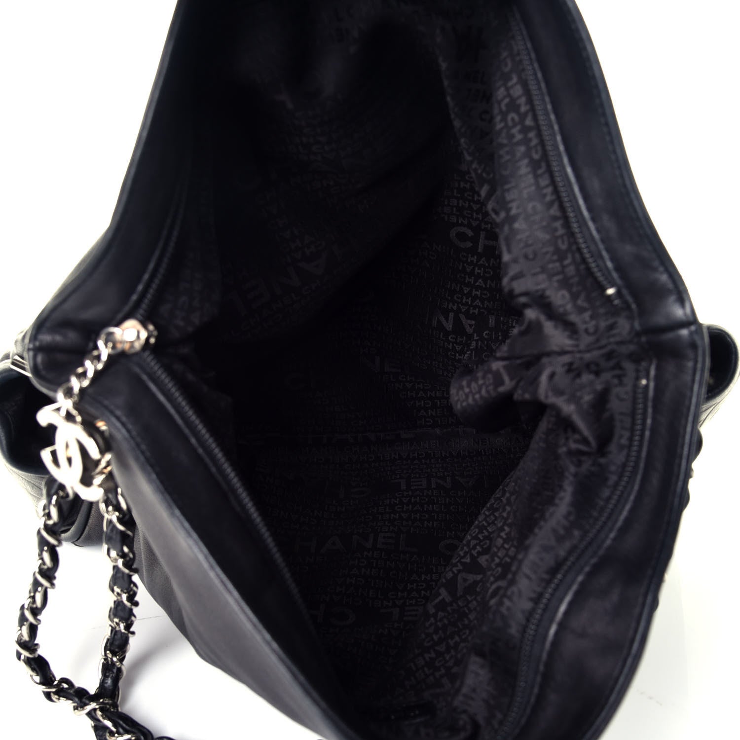 Chanel Lambskin Large Ultimate Soft Tote Black 5 of 9