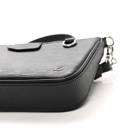 Louis Vuitton Epi Easy Pouch On Strap Black 9 of 9