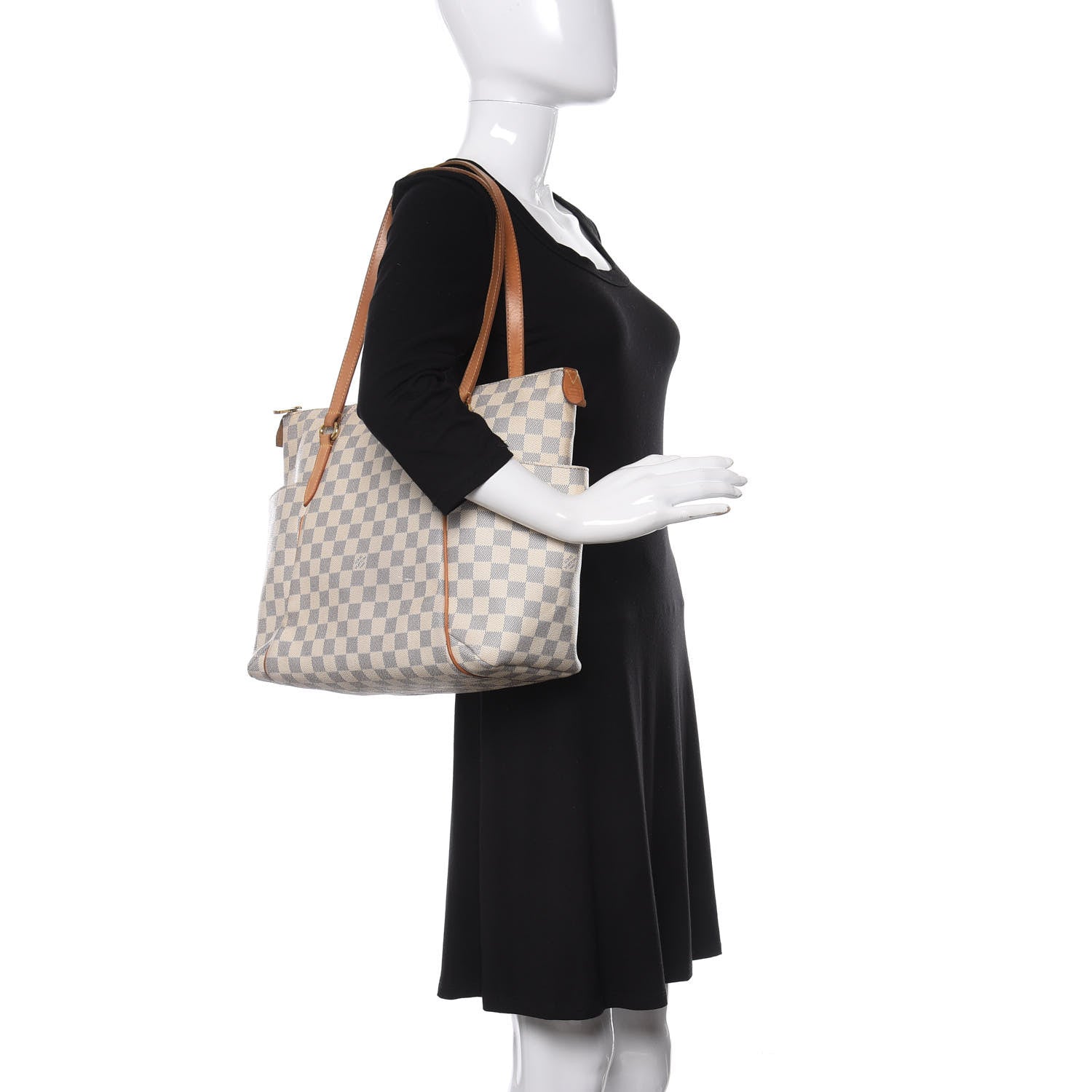 Louis Vuitton Damier Azur Totally MM 2 of 12