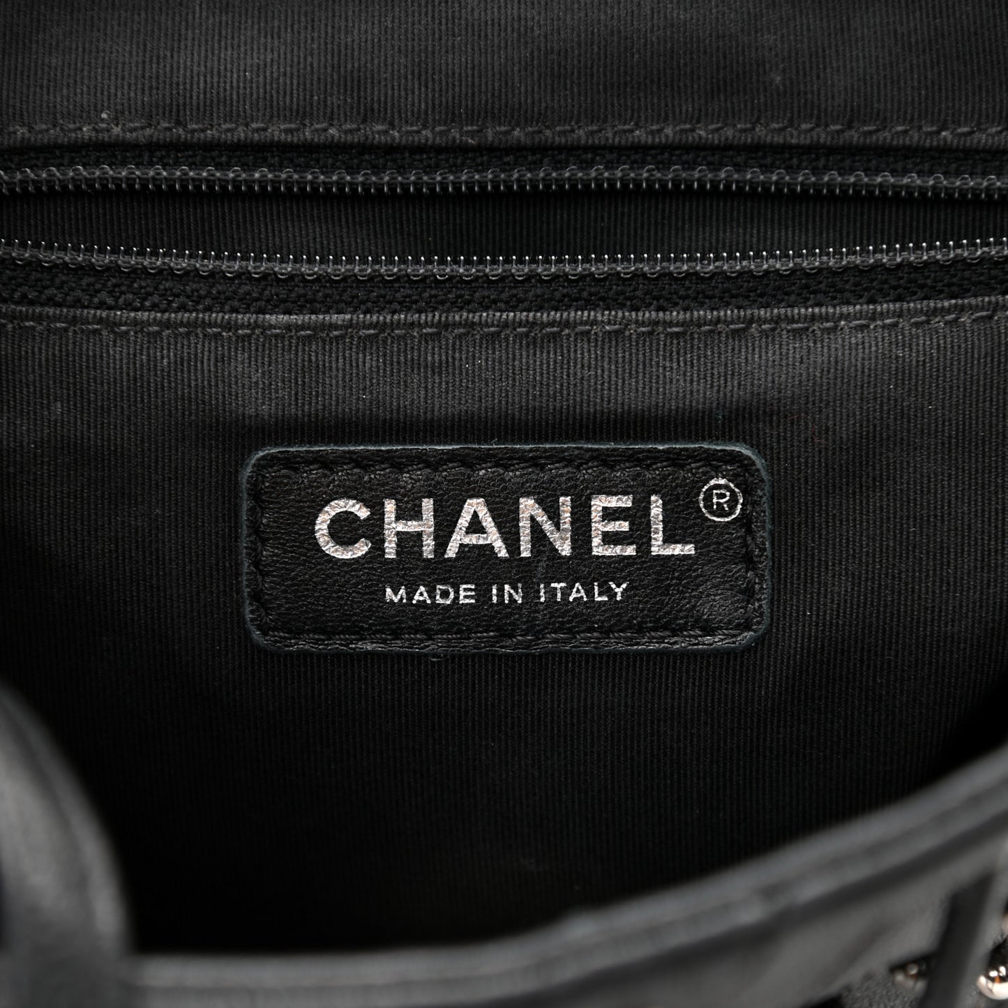 Lambskin Chevron Quilted Studded Stud Wars Backpack Black