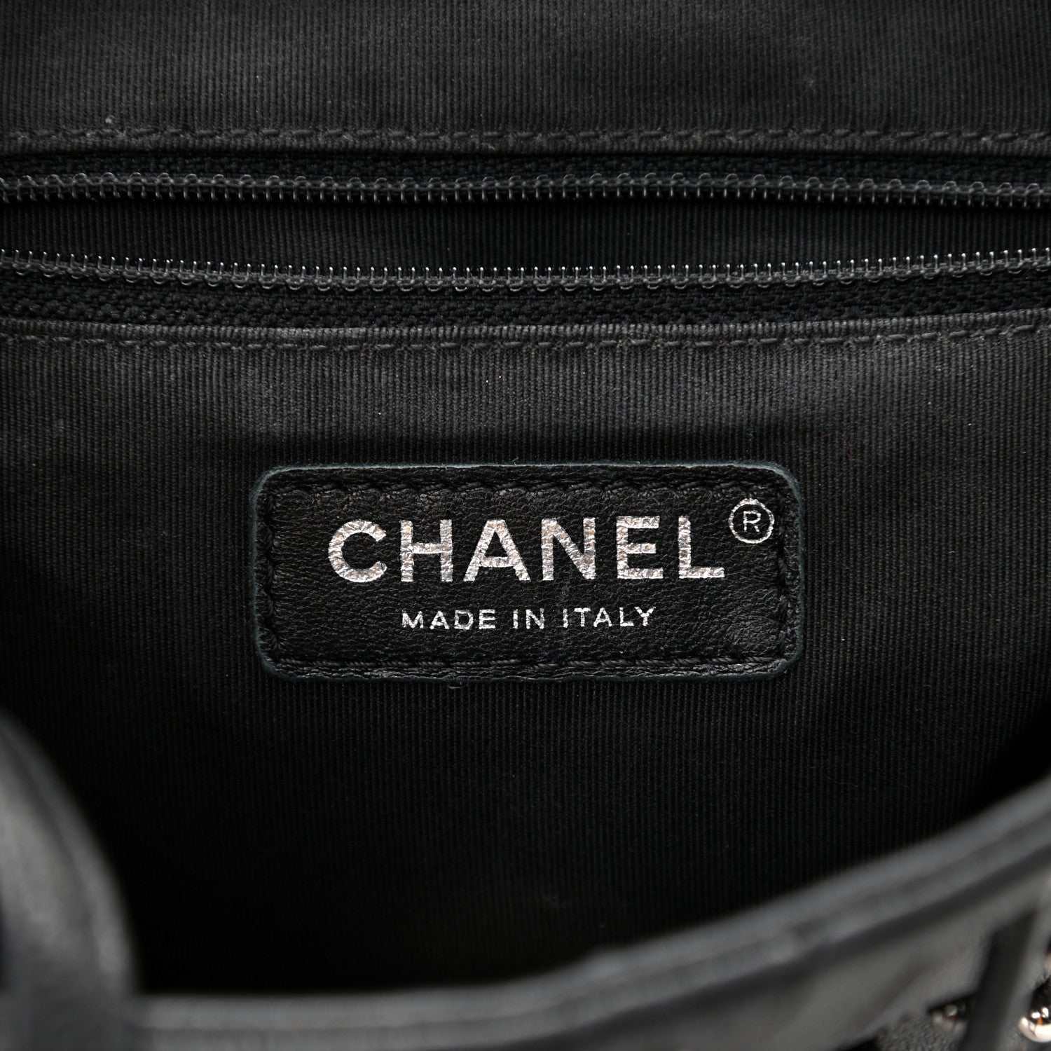 Chanel Lambskin Chevron Quilted Studded Stud Wars Backpack Black 5 of 10