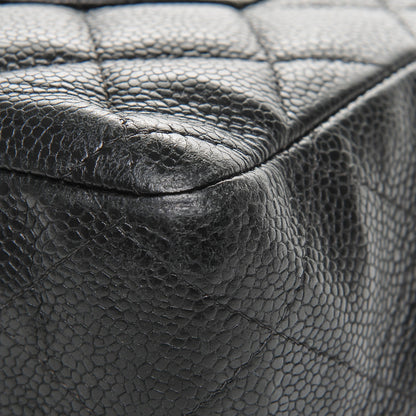 Chanel Caviar Quilted Jumbo Single Flap Black 11 of 11