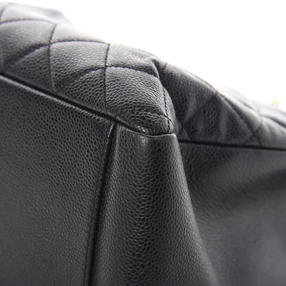 Chanel Caviar Quilted Grand Shopping Tote GST Black 12 of 14