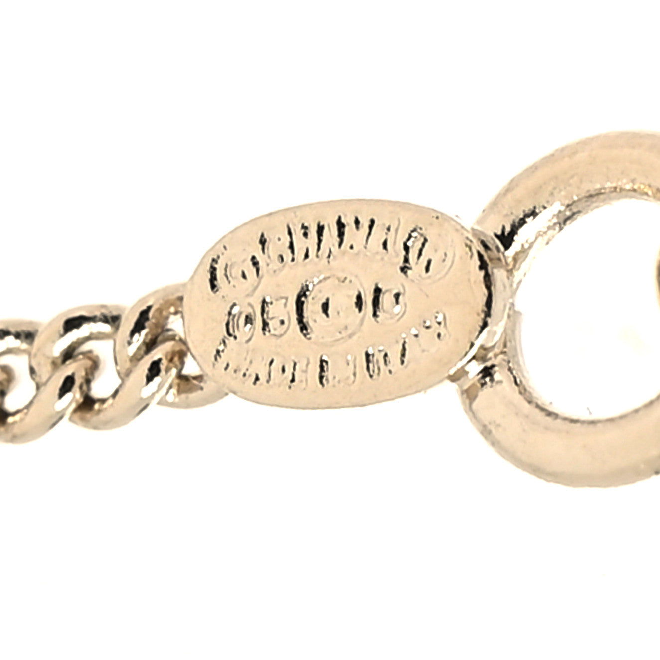 Resin Cambon Necklace Pink Black