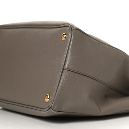 Prada Saffiano Medium Galleria Double Zip Tote Argilla 10 of 12