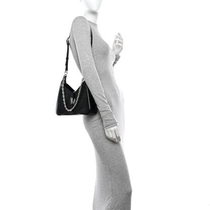 Givenchy Box Calfskin Small Zipped Cut Out Shoulder Bag Black 2 of 9