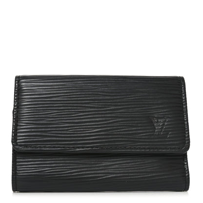 Louis Vuitton Epi Multicles 6 Key Holder Black 1 of 7
