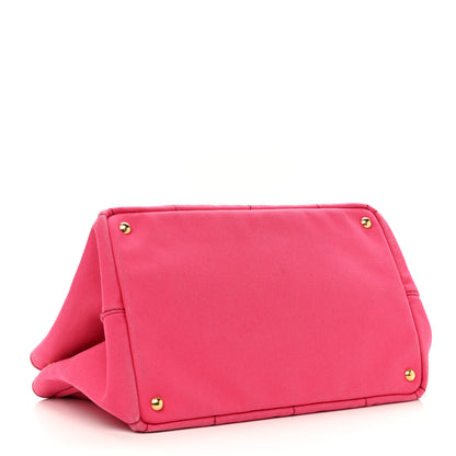 Prada Canapa Logo Tote Peonia 4 of 13