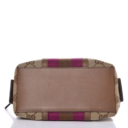 Gucci Monogram Web Small Cosmetic Case Pink 5 of 9