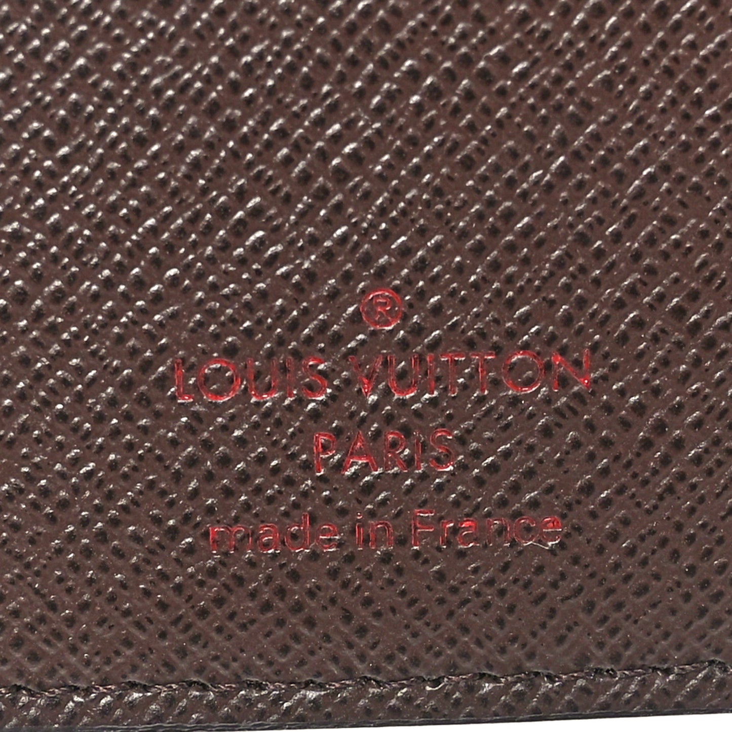Damier Ebene Desk Agenda Cover
