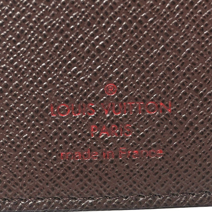 Louis Vuitton Damier Ebene Desk Agenda Cover 6 of 7