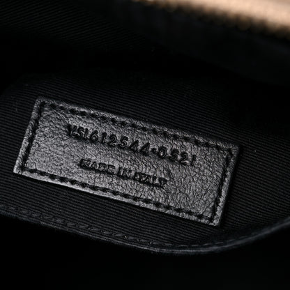 Saint Laurent Calfskin Matelasse Monogram Lou Camera Bag Dark Beige 7 of 16