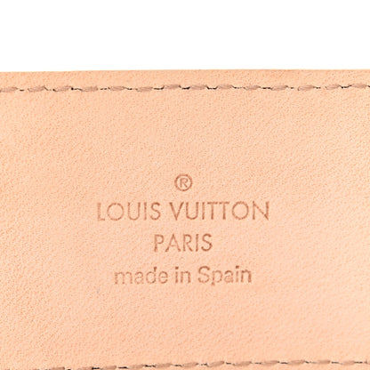 Louis Vuitton Damier Azur 40mm LV Initiales Belt 85 34 4 of 7