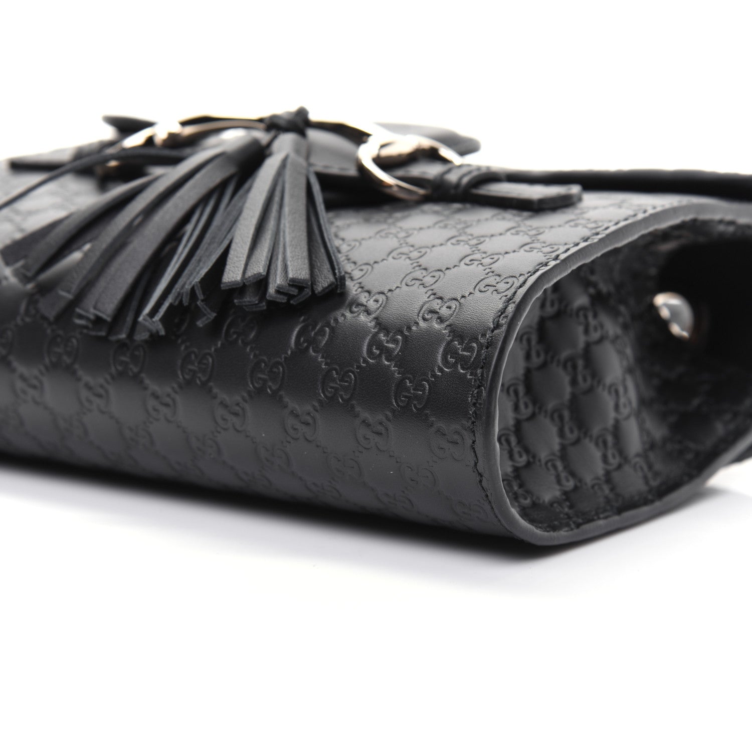 Gucci Microguccissima Mini Emily Shoulder Bag Black 7 of 13
