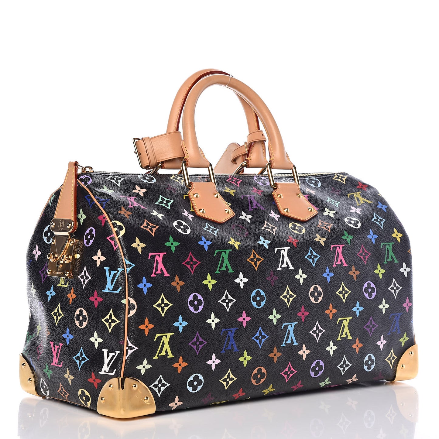 Monogram Multicolor Speedy 40 Black