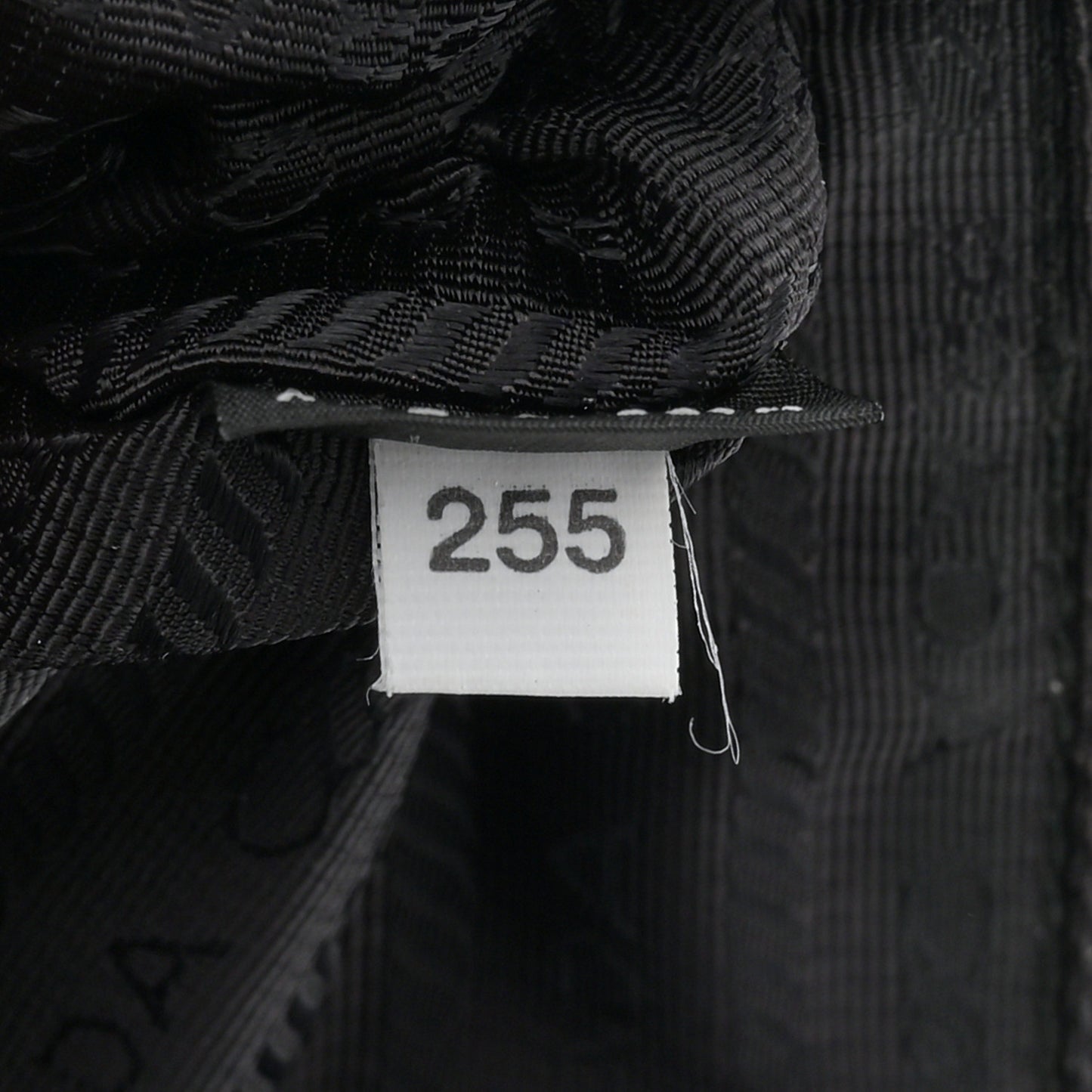 Nylon Saffiano Mini Re-Edition 2005 Bag Black