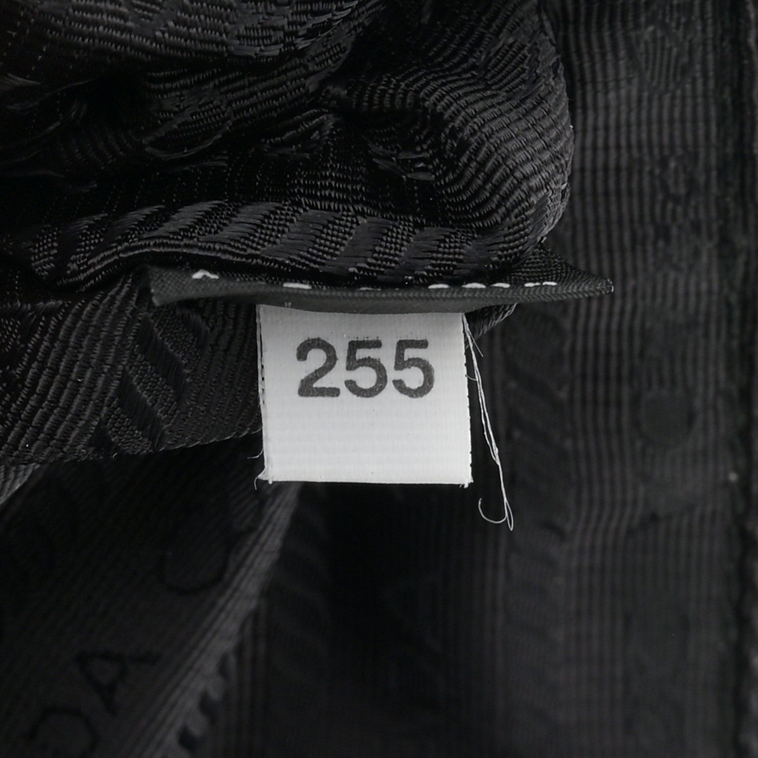 Prada Nylon Saffiano Mini Re-Edition 2005 Bag Black 8 of 12