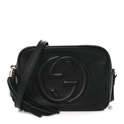 Gucci Pebbled Calfskin Small Soho Disco Bag Black 1 of 11