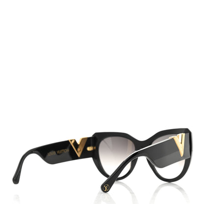 Louis Vuitton Acetate My Fair Lady Sunglasses Z0902W Black 4 of 8