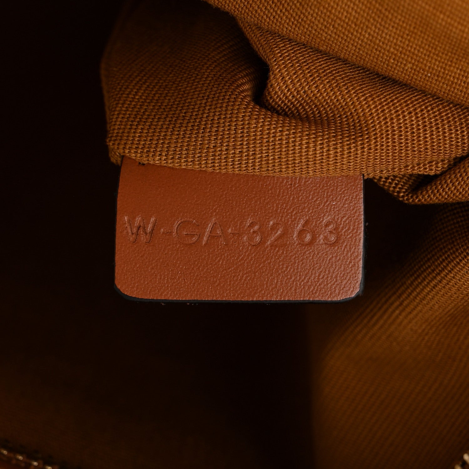 Celine Triomphe Canvas Calfskin Boston Bag Tan 8 of 11