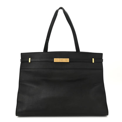 Saint Laurent Calfskin Large Manhattan Shopper Tote Black 1 of 16