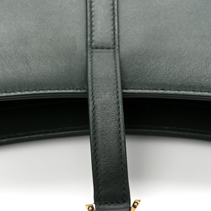 Saint Laurent Smooth Calfskin Le 5 A 7 Hobo Vert Fonce 13 of 13