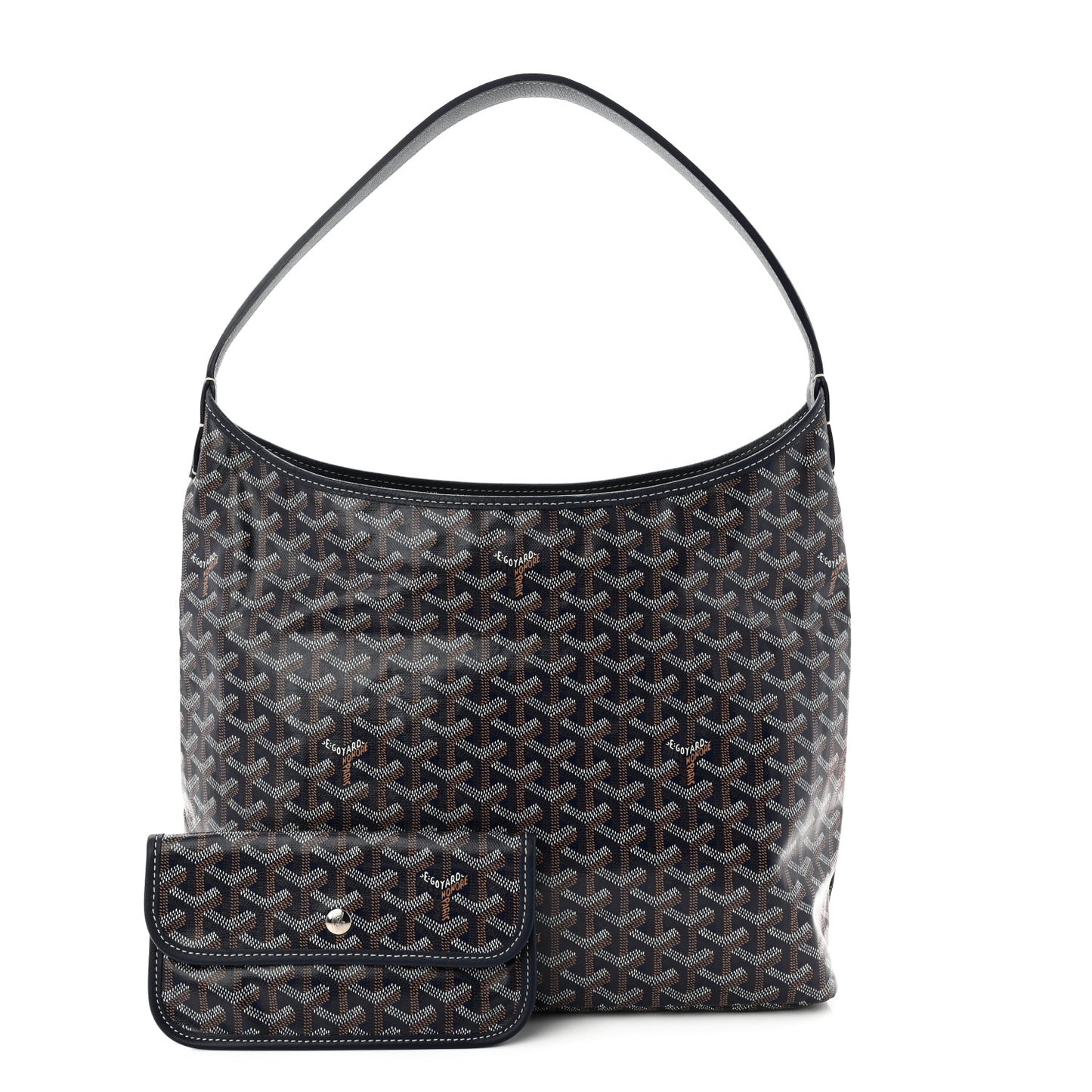 Goyardine Boheme Hobo Navy Blue