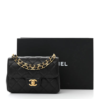 Chanel Caviar Quilted Mini Flap Black 11 of 11