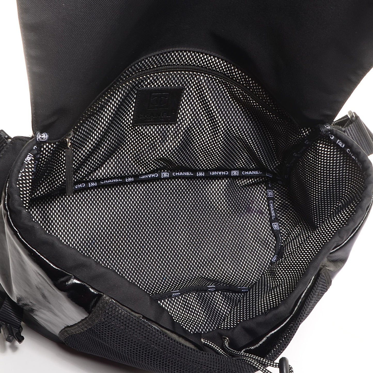 Coated Canvas Sport Messenger Black