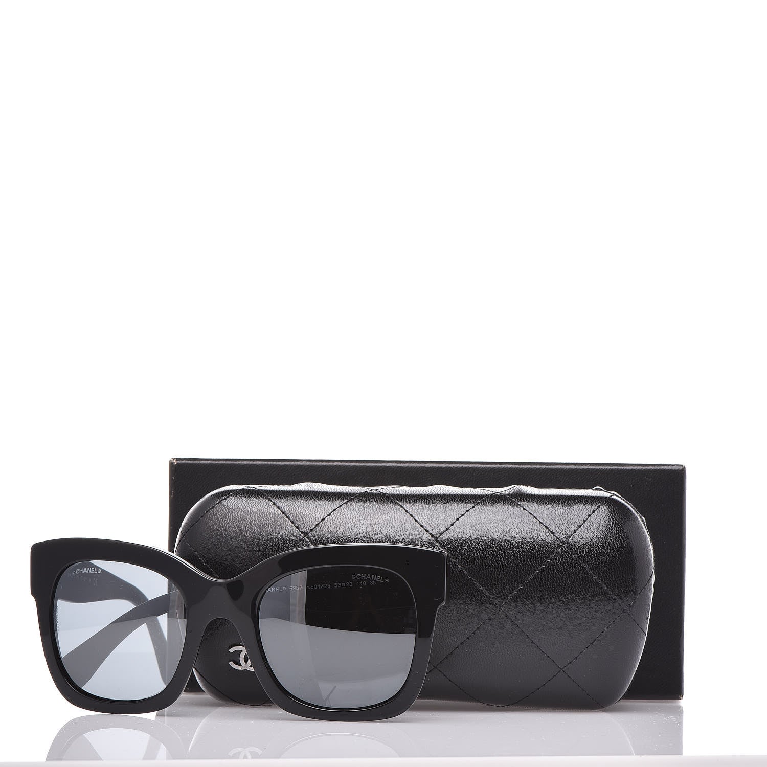 Chanel CC Sunglasses 5357 Black 7 of 7
