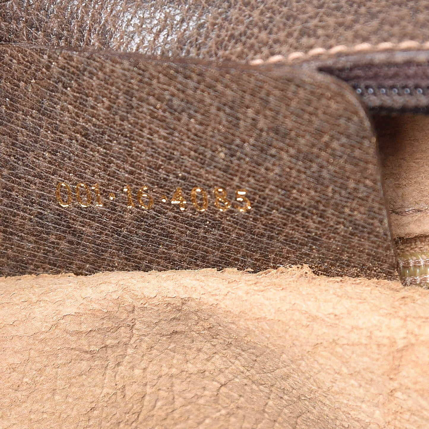 GG Plus Monogram Web Shoulder Bag Dark Brown
