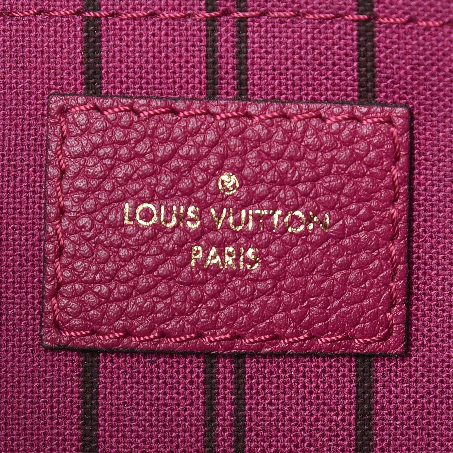 Louis Vuitton Empreinte Montaigne MM Grape 8 of 9