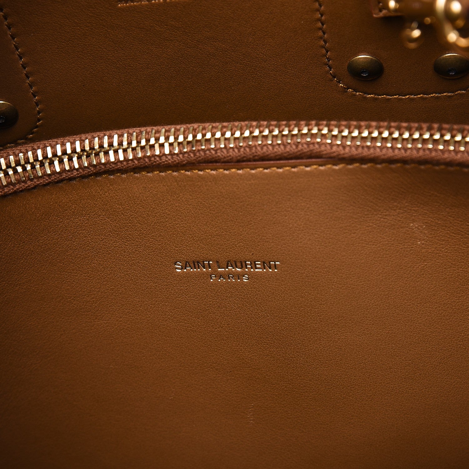 Saint Laurent Nubuck Small Sac de Jour Tan 8 of 14