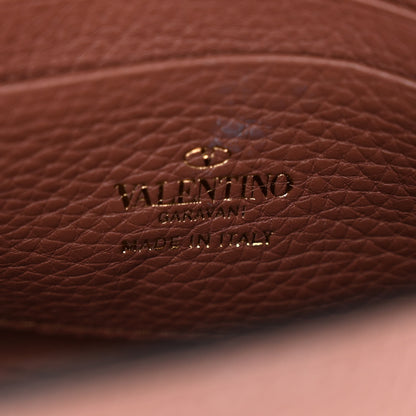 Valentino Garavani Grainy Calfskin Rockstud Crossbody Pouch Poudre 6 of 9