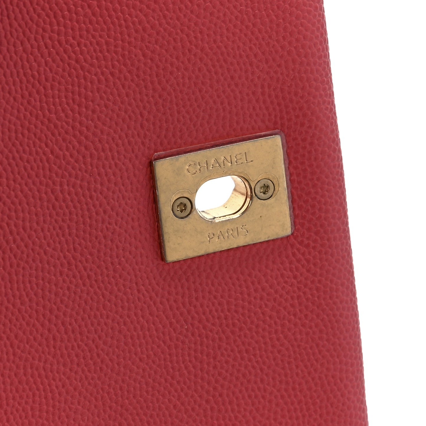 Caviar Lizard Embossed Quilted Mini Coco Handle Flap Pink