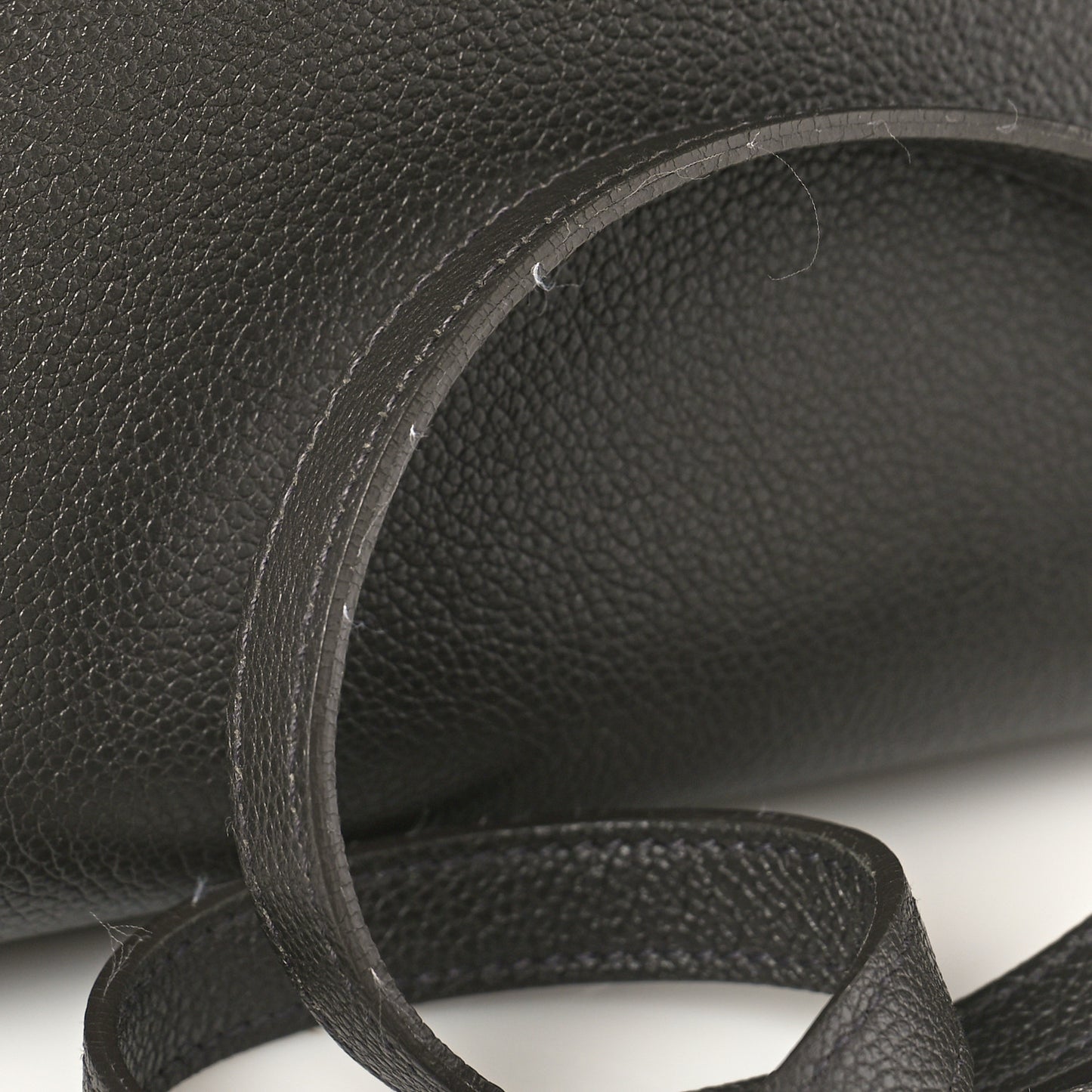 SAINT LAURENT Grain De Poudre Small Sac De Jour Dark Smog