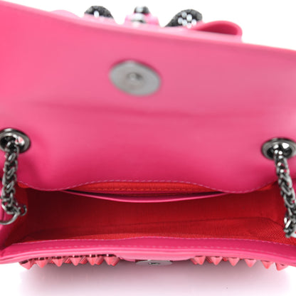 Christian Louboutin Calfskin Spiked Sweety Charity Crossbody Bag Pink 5 of 9