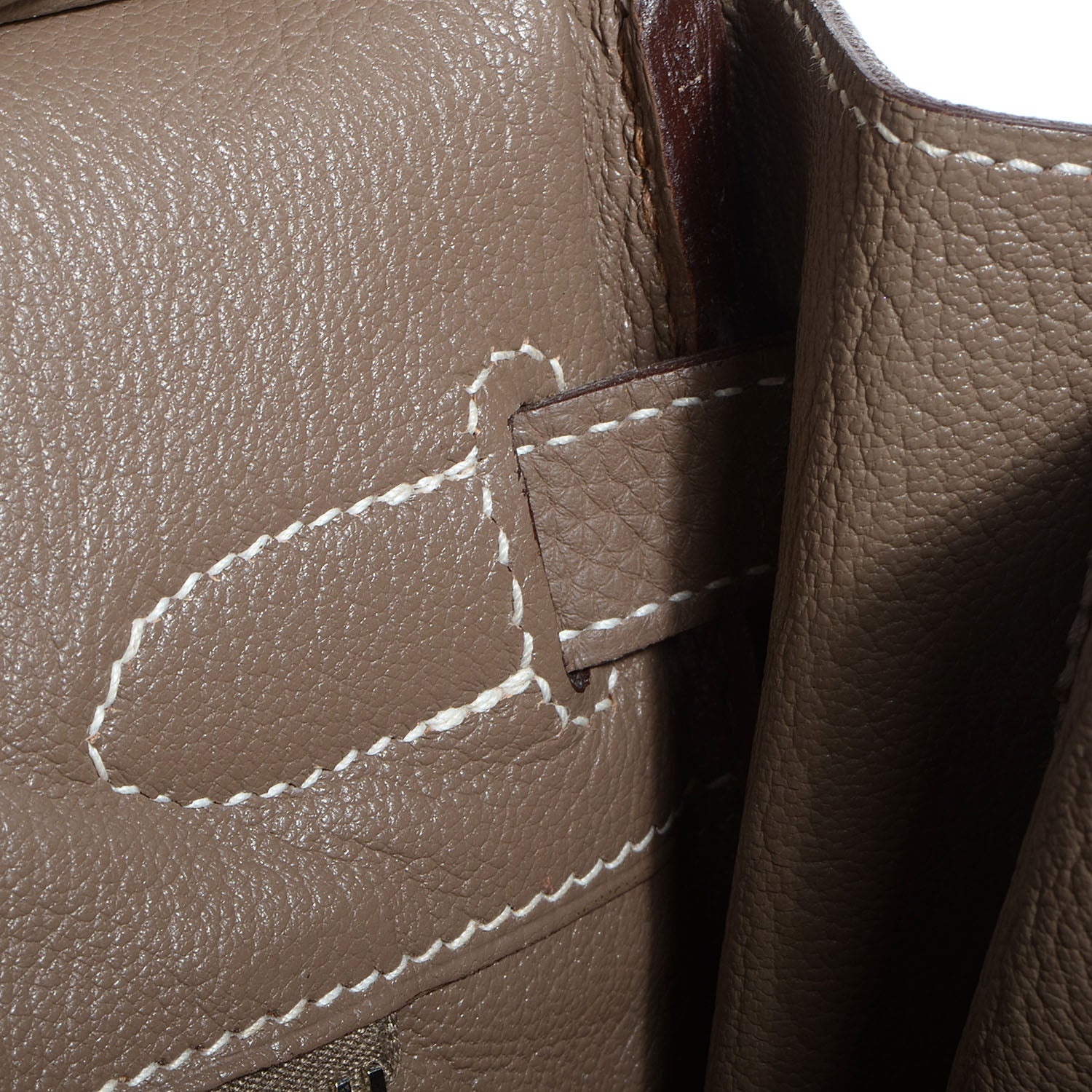 Hermes Taurillon Clemence Birkin 30 Etoupe 15 of 25